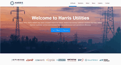 Desktop Screenshot of harrisutilities.com